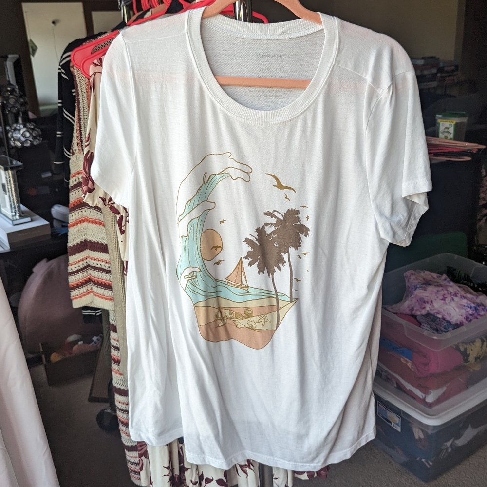 🧡 Torrid beach 0x classic fit shirt